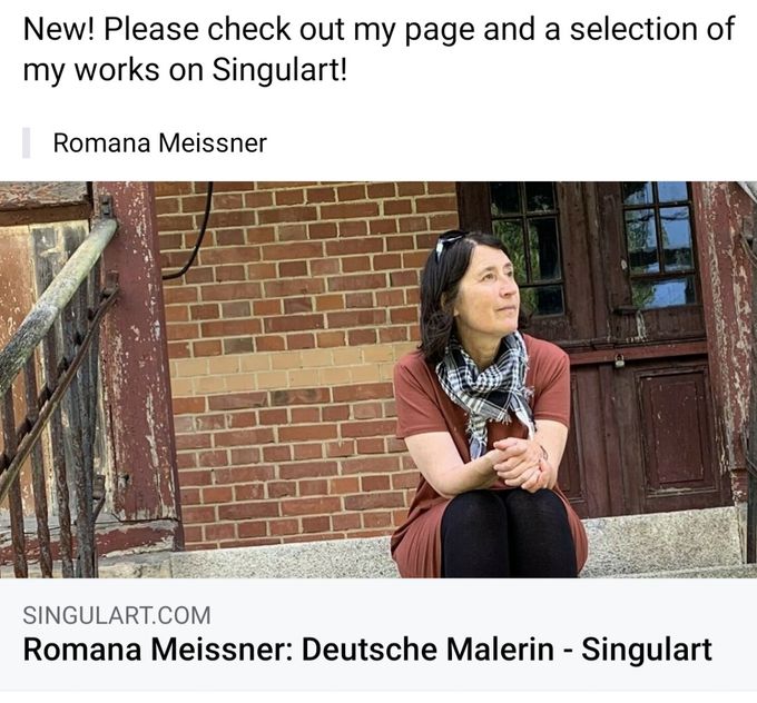 Link: www.singulart.com -> search: Romana Meissner